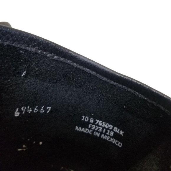 Frye Womens 10B Black Leather Slouchy Veronica Sho - Picture 9 of 10